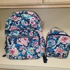Vera Bradley backpack/lunchbox